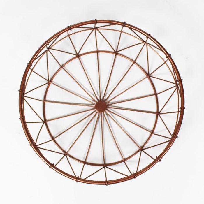 Copper Basket Round – Collective Rentals Design House