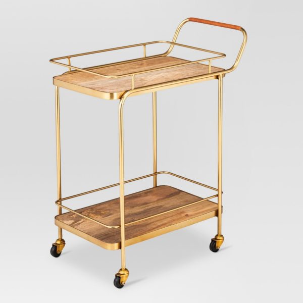 Golden City Bar Cart